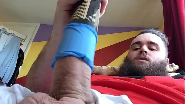 Assista a Masturbando com um Fleshlight feito em casa (faça você mesmo novos vídeos