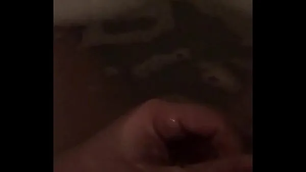 Se Straight Fatty Stroking in Bubble Bath nye tube