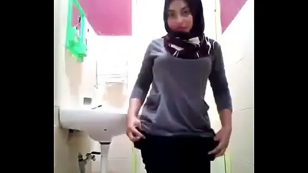 Mira hijab niña tubo nuevo