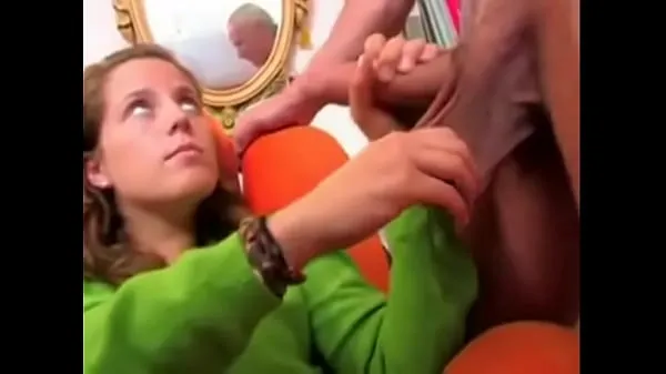 Watch step daughter jerks off her new Tube
