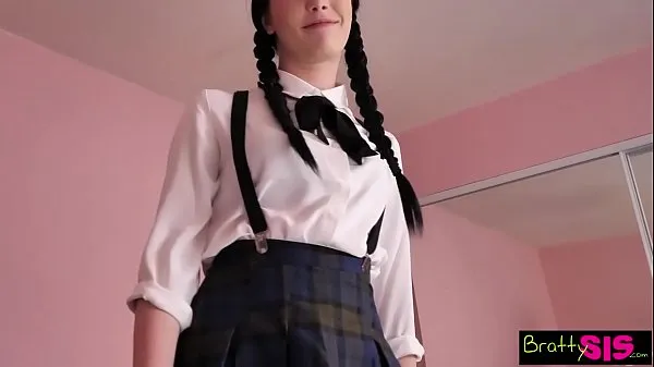 Watch Bratty step Sis - Quick Ride On Brother's Huge Cock Before Class S5:E1 new Tube