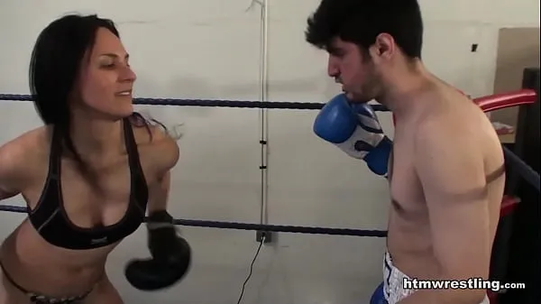 Watch Femdom Boxing Beatdown of a Wimp new Tube