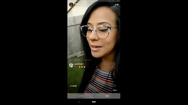 Watch Husband surpirses IG influencer wife while she's live. Cums on her face new Tube