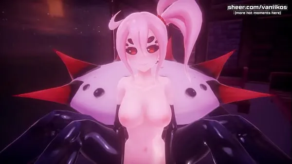 1080p60fps]Monster Girl Island | Horny anime girl is jerking off a big cock | Hottest highlights | Part नई ट्यूब देखें