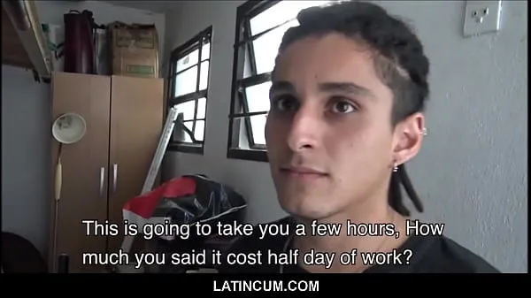 شاهد Cute Young Straight Twink Latino Boy Paid To Fuck His Gay Boss On Site POV أنبوبًا جديدًا