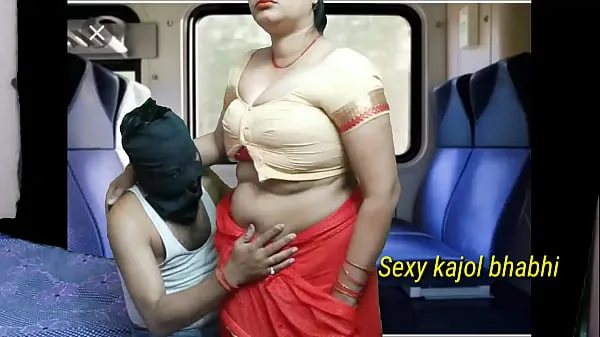 Watch Indian aunty fucking in coach with her son in a journey and sucking cock and take cum in pussy new Tube