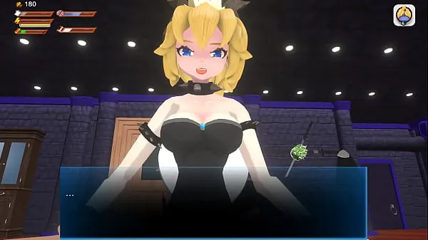 Regardez Femdom Bowsette Sexe PIEDS FESSÉE PIGINGnouveau tube