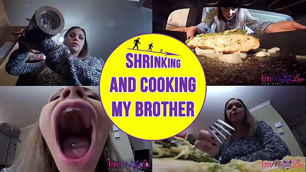 Bekijk SHRINKING AND COOKING MY step BROTHER - Preview - ImMeganLive nieuwe Tube