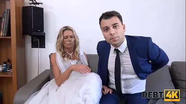 Watch DEBT4k. Brazen guy fucks another mans bride as the only way to delay debt new Tube