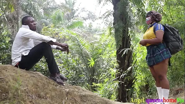 شاهد The only village gangster that is hidden in the bush fucking student that return home أنبوبًا جديدًا