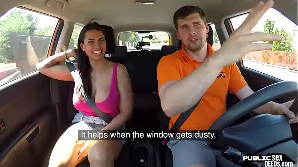 Xem Hugetits eurobabe gets pounded by her driving instructor ống mới