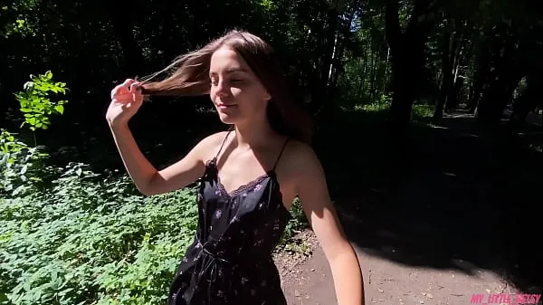 Watch Walk In The Woods With Lush Ended With Cuming On Her Face And Hair new Tube