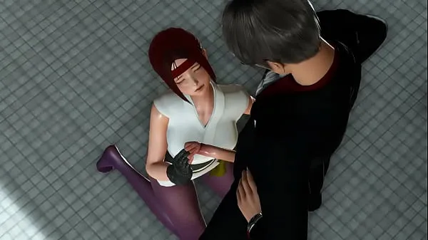 Mira Yuri the king of fighters kof cosplay game girl teniendo sexo con un hombre en erótico video hentai 3d tubo nuevo