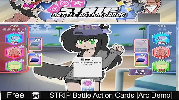 شاهد STRIP Battle Action Cards (free game itchio ) Card Game, 2D, Adult, Anime, Cute, Eroge, Erotic, Hentai, NSFW, Voice Acting أنبوبًا جديدًا