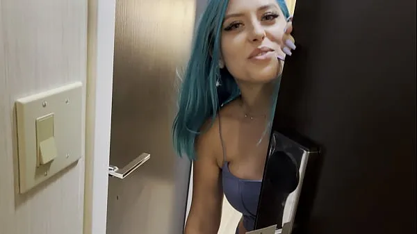 Watch Casting Curvy: Blue Hair Thick Porn Star BEGS to Fuck Delivery Guy new Tube