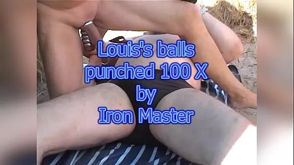 Xem Testicle boxing on Louis by Iron Master ống mới