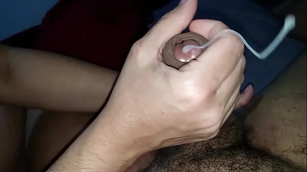 Watch HE CAME a lot of cum while I fingered his ass!!! Amateur wife does hands careless orgasms with prostate massage and gets LOTS OF CUM!! MUST WATCH!!! Karina and Lucas new Tube