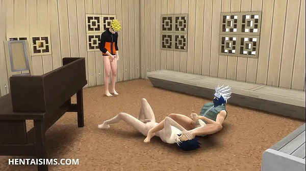 Tonton Naruto and Kakashi punish Sasuke for betraying Konoha fucking his anus. [ Yaoi ] NarutoXXX. More at Tube baru