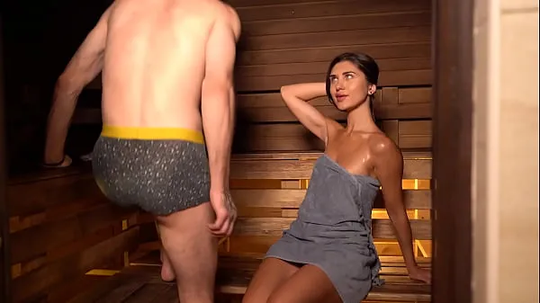 Watch It was already hot in the bathhouse, but then a stranger came in new Tube